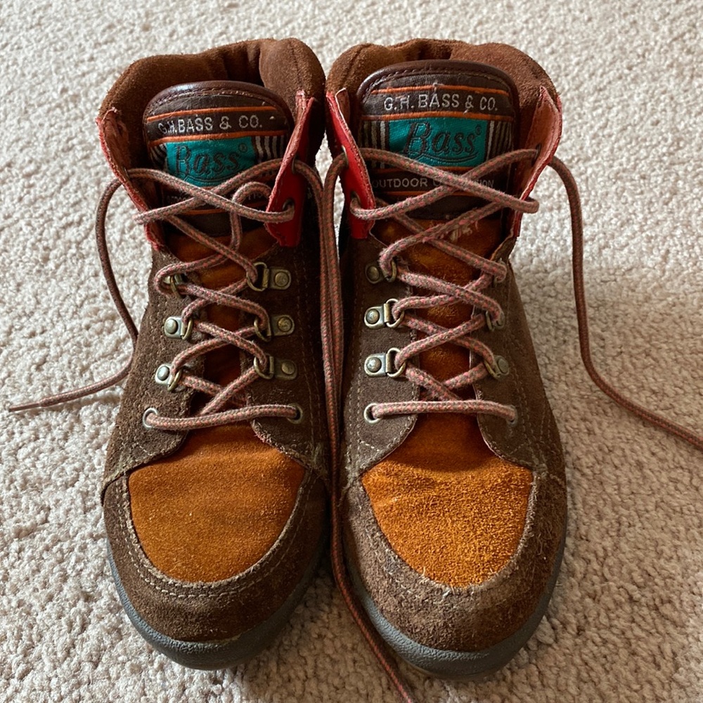 Vintage G. H. Bass & Co Outdoor Collection Leather Boots